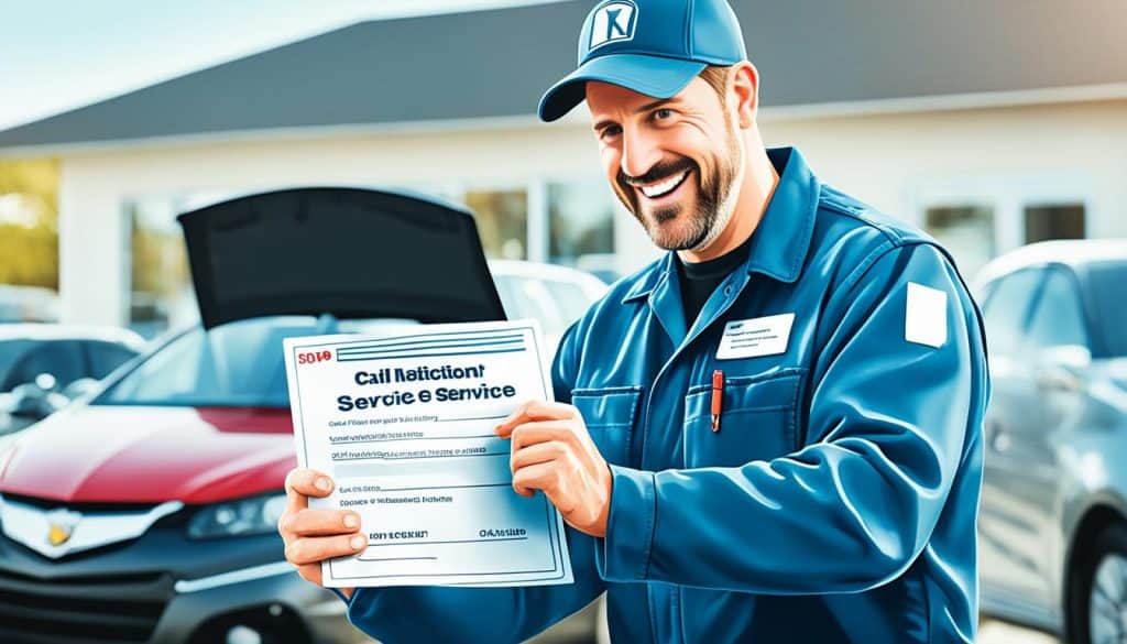 Motor Vehicle Service Notification Motor Vehicle Service Notification